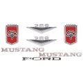 1965 GT Mustang Emblem Kit